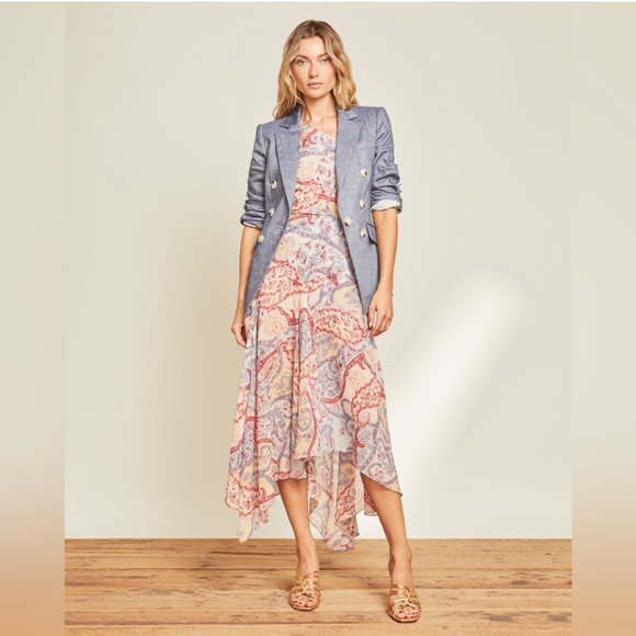 Veronica Beard Dresses & Skirts - NWT Veronica Beard Kimber Paisley MIDI Dress